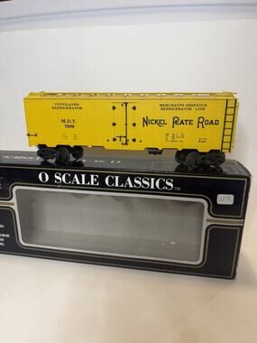K-Line O Scale Classics K7609 Nickel Plate Road Reefer (MDT 7609) - Boxed AS IS